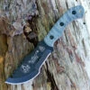 TOPS TBT-040RMT Tom Brown Tracker #4, 3.50" 1095 Steel, Rocky Mountain Tread Handle