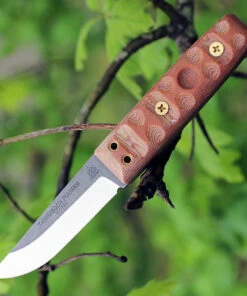 TOPS Knives TanImboca Puukko TPUK-01RMT, 3.63" 1095 Steel, Rocky Mountain Tread Handle