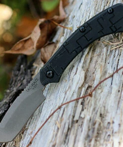 Tops Knives TRAZ-01 TAC-Raze Friction Folding Knife, Cryptic Cyber Scales G-10 Handles