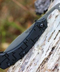 Tops Knives TRAZ-01 TAC-Raze Friction Folding Knife, Cryptic Cyber Scales G-10 Handles -Knifeworks Sales Store tptraz01.2 94658.1566585896
