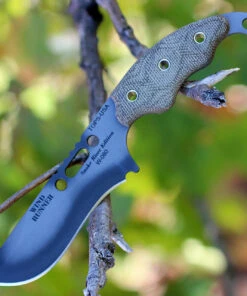 TOPS WDRCMB Wind Runner SRE Combo, 1095 Plain Blades, Green Micarta Handles, Kydex Sheath -Knifeworks Sales Store tpwdrcmb.1 39132.1566585940