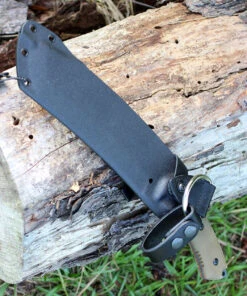 Tops Tundra Trekker TDTK-01, 9" 1095 Carbon Steel, Green Canvas Micarta Handle -Knifeworks Sales Store tunda trekker 69058.1566586073