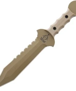 USGladius 02 Desert Legion XII, 6.5" 8Cr13MoV Blade, Tan TPR Handle