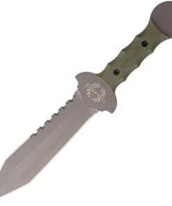 USGladius 03 Legion XIV, 8" 8Cr13MoV Blade, OD Green TPR Handle