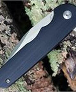 Kizer Cutlery V3454A1 Flashbang Flipper, 3.06" VG-10 Clip Point Satin Blade, Black G10 Handle -Knifeworks Sales Store v3454a1.1 98851.1566585918