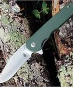 Kizer Cutlery V3454A2, Flashbang Flipper, 3.06 in. VG-10 Clip Point Satin Blade, Linerlock, Green G10 Handles