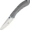 V Nives 30084 Poseidon, 3.5" 154CM Plain Blade, Gray Titanium Handle