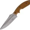 V Nives 30220 Frontier Survivor, 5" Gray D2 Plain Blade, Coyote Snow G-10 Handle