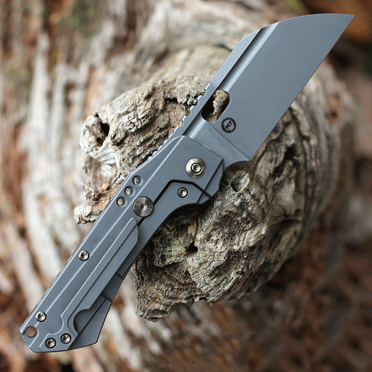 We Knife Co. WE Knife Roxi 3 - Gray Ti (3" Gray SW CPM S35VN) 19072-1 2 We Knife Co. WE Knife Roxi 3 - Gray Ti (3" Gray SW CPM S35VN) 19072-1 - Image 2