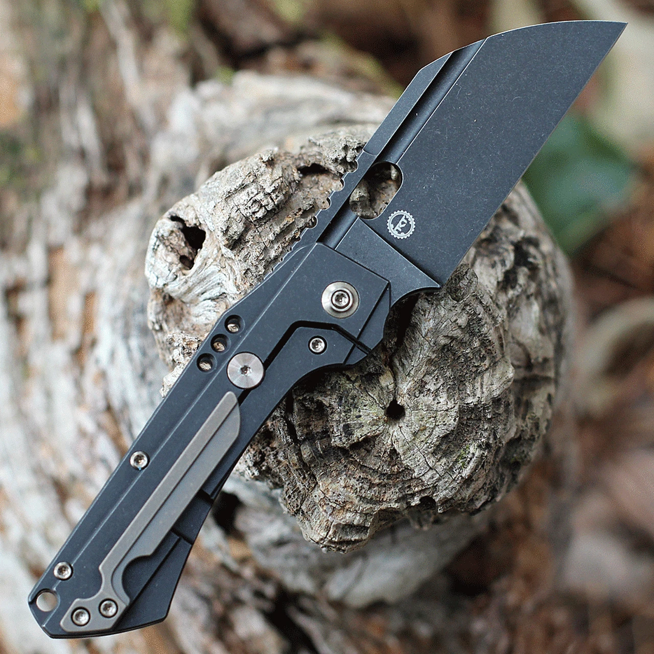 We Knife Co. WE Knife Roxi 3 - Blk Ti (3" Blk SW CPM S35VN) WE19072-2 2 We Knife Co. WE Knife Roxi 3 - Blk Ti (3" Blk SW CPM S35VN) WE19072-2 - Image 2