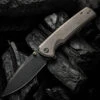 We Knife Co. WE Knife Subjugator - Bronze Ti (3.5" CPM 20CV Blk SW) WE21014C-4