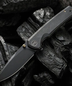 We Knife Co. WE Knife Subjugator - Blk Ti (3.5" CPM 20CV Blk SW) WE21014C-5