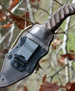 Winkler Knives 018 Spike Fixed Blade Sculpted Maple Handle -Knifeworks Sales Store wk018.2 95213.1566585943