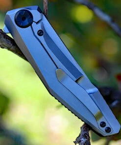 Zero Tolerance 0470 Sinkevich , 3.4" CPM 20CV Plain Blade, Titanium w/Marbled Carbon Fiber Insert -Knifeworks Sales Store zt0470.4 31293.1566586089