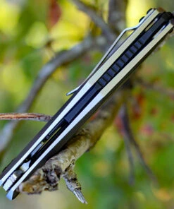 Zero Tolerance 0470 Sinkevich , 3.4" CPM 20CV Plain Blade, Titanium w/Marbled Carbon Fiber Insert -Knifeworks Sales Store zt0470 91490.1566586088